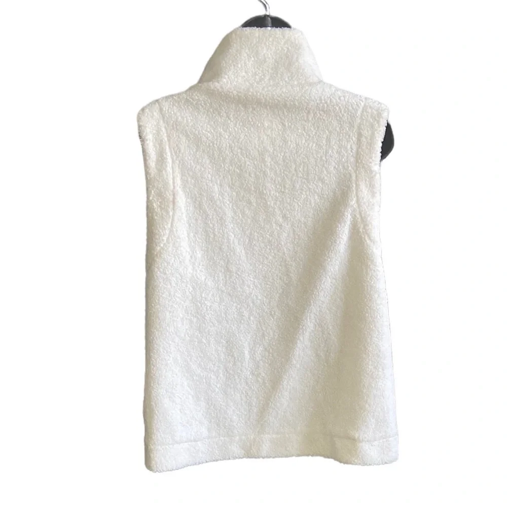 𝅺MIA & Tess Fleece Sleeveless Cardigan M - Picture 2 of 2